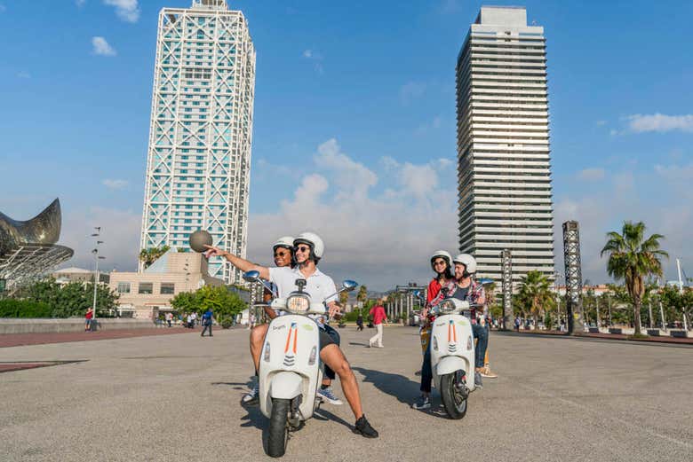Barcelona Vespa Tour