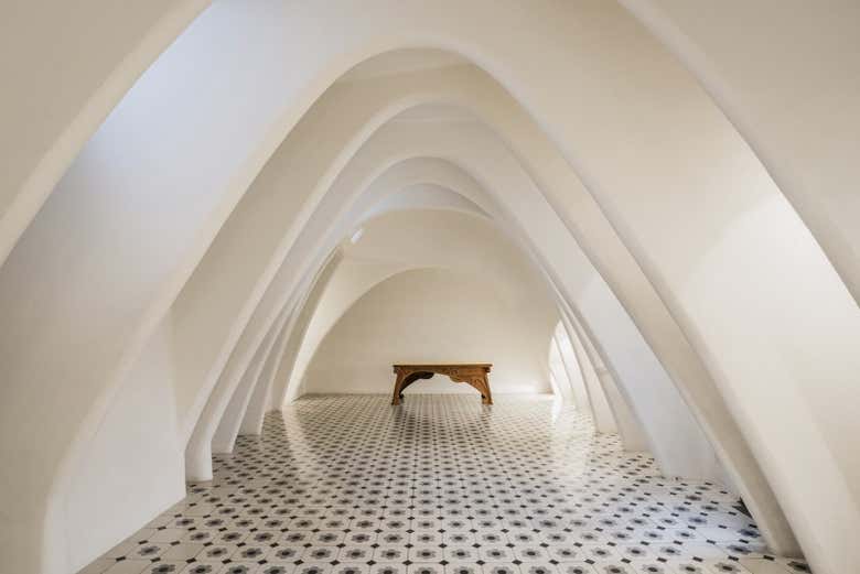 Admire the unique architecture