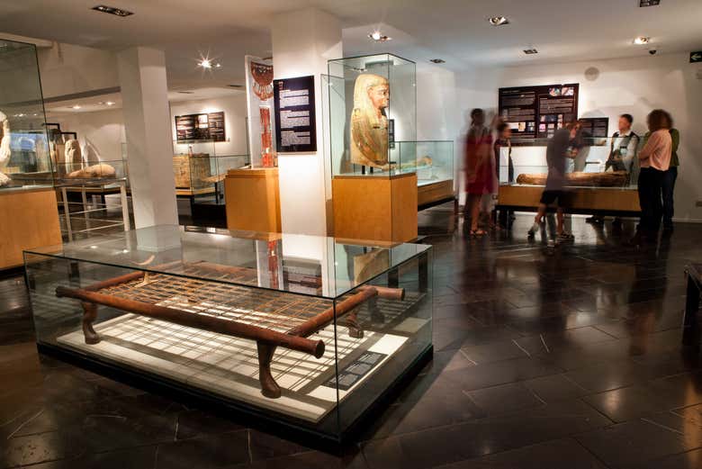 Permanent collection of the Egyptian Museum of Barcelona