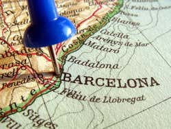 Getting to Barcelona, our destination