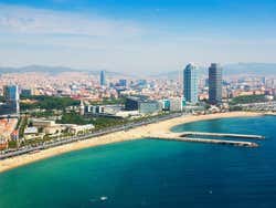 Barcelona coast