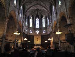 Monastery of Pedralbes, church