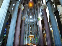 Sagrada Familia, inside