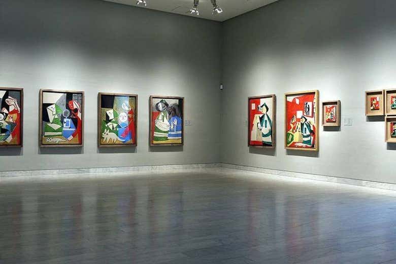 Inside the museum