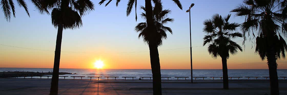 Llevant Beach in Barcelona