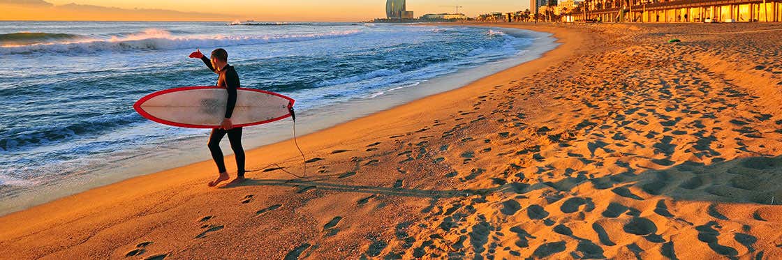 Nova Mar Bella Beach in Barcelona